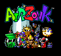 Air Zonk - TG16 - NEC Turbo Grafx TurboChip - Titles