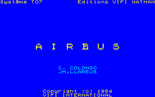 Airbus - TO7 - Thomson TO-7/70 - Titles