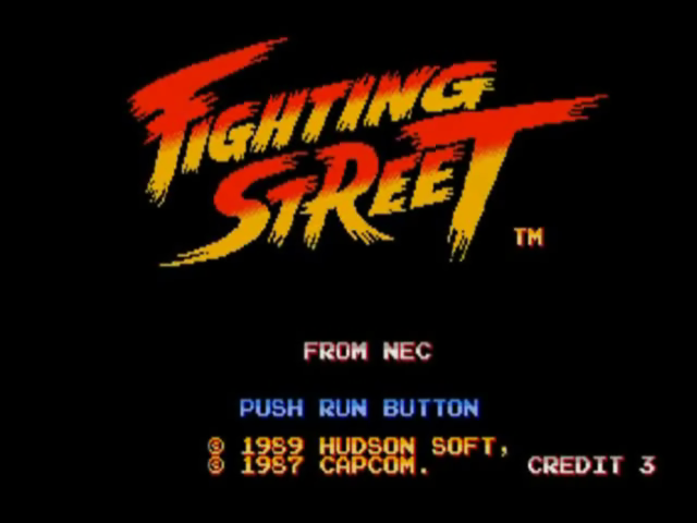 Fighting Street - TURBOCD - NEC Turbo Grafx CD - Titles