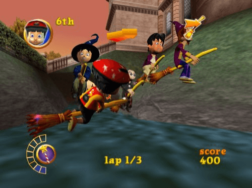 Billy the Wizard: Rocket Broomstick Racing - WII - Nintendo Wii - Ingames