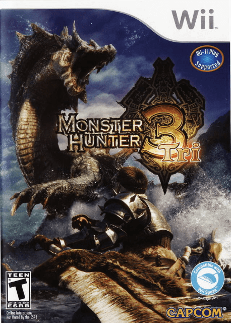 Monster Hunter 3 Tri - WII - Nintendo Wii - Packshots