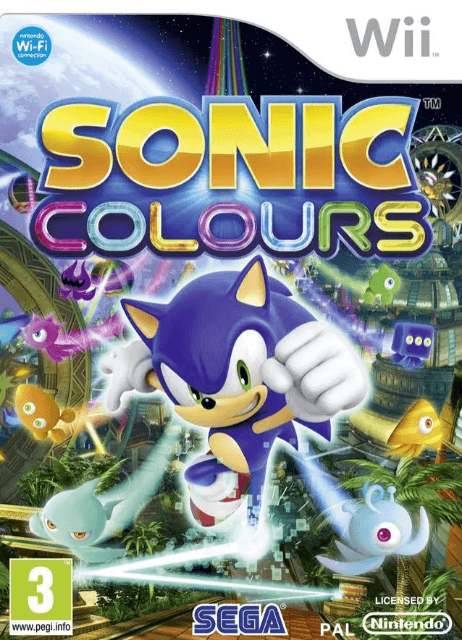 Sonic Colors - WII - Nintendo Wii - Packshots