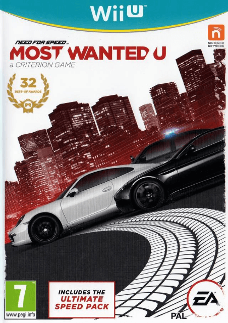 Need for Speed: Most Wanted U - WIIU - Nintendo Wii U - Packshots
