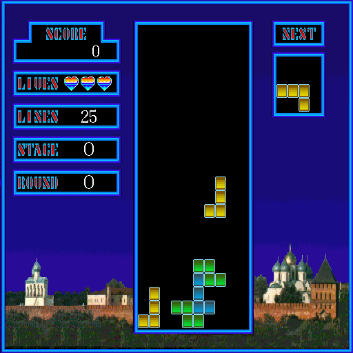 Tetris - X68000 - Sharp X68000 - Ingames