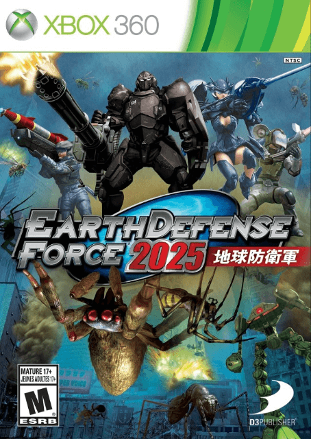 Earth Defense Force 2025 - XBOX360 - Microsoft Xbox 360 - Packshots