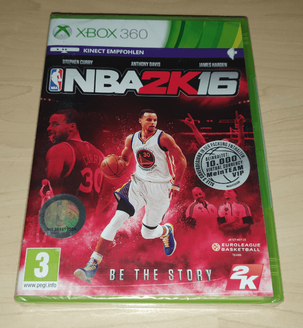 NBA 2K16 - XBOX360 - Microsoft Xbox 360 - Packshots