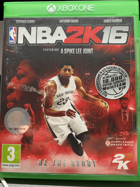 NBA 2K16 - XBOXONE - Microsoft Xbox One - Packshots